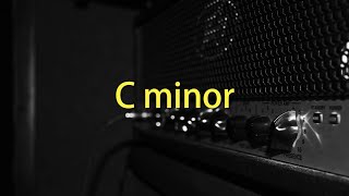 C Minor Metal / Rock Guitar Backing Track (195 bpm)