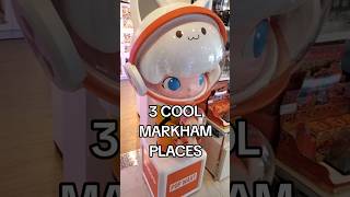 3 COOL MARKHAM PLACES TO CHECK OUT! #Markham #ontario #toronto