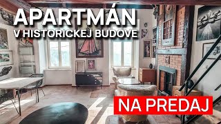 Štýlový Apartmán v Historickej Budove, bývalej "Dievčenskej Škole" │ APARTMÁN NA PREDAJ