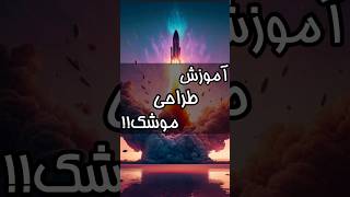 آموزش طراحی موشک واقعی ‼️ How To Design a Homemade Rocket | #shorts