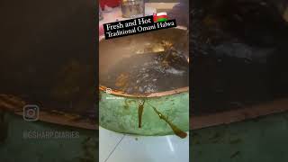 Traditional Omani Halwa حلوى عمانية | #vlog #trending #travel #shorts #vlogger  #contentcreator