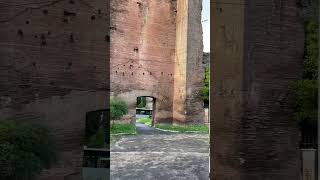 Rome, Porta Maggiore, view from tram.