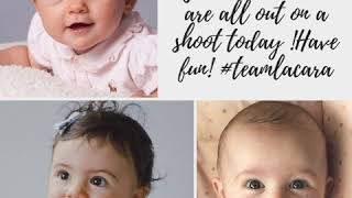 Emelia, Giselle and Mia are all out on a shoot today !Have fun! #teamlacara