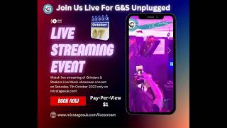 Can't make it in person? Catch the G&S Unplugged event via pay-per-view livestream for just $1