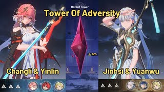 S0 Changli & Yinlin | S0 Jinhsi Yuanwu Team | Tower of Adversity 1.2 | Hazard Zone | Wuthering Waves