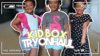 Back To School Try on Haul | Kidbox Summer Box 2020| Try On Haul| Chatmon Family Values