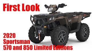 2020 Polaris Sportsman  570 and 850 LE First Look and 450, 570, 850 and Sportsman 1000 Packages