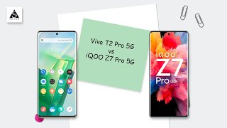 5G Mobile Compare under 25K: Vivo T2 Pro 5G vs. iQOO Z7 Pro 5G - Speed, Camera, and More! | SKTek