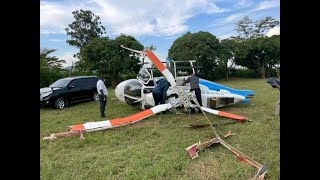 Full Video of Raila Odinga Helicopter/Choper Crushing as it Takes Off | Odinga Helicopter Accident