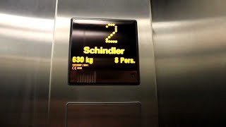 21 Pers. Schindler EuroLift MRL Traction elevator