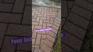 Paver Sealing Preparation #pressurewashing #home #diy #entrepreneur #fypシ #paversealing #pavers