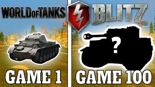 I Played 100 Games in World of Tanks Blitz