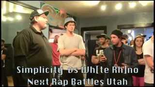 Simplicity vs Wh[te Rh]no - NEXTRapBattles - AHAT - Utah - Tryout Event - CO vs CO