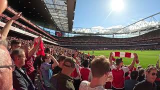 North London Forever: Arsenal v Leicester City 28/09/2024 #arsenal #gopro