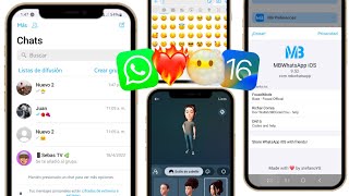 POR FIN!!!🌈Nuevo WhatsApp estilo iPhone en Android 2023 (Fouad MB 9.52) ✅