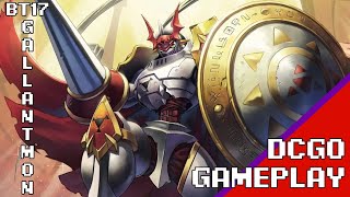 DCGO BT17 Gallantmon Gameplay