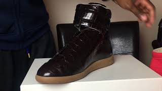 Maison Martin Margiela Crocodile High Top Future