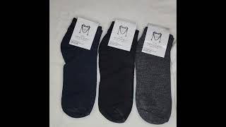 Men's Combed Cotton Plain Ankle Length Sports Socks