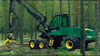 Forest Machine in 90 Decade - Cut to Lenght  Timberjack