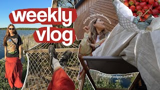 WEEKLY VLOG🏠// wyjazd z Esti i Michem / gotowanie i grillowanie na domku / piękne Kaszuby🌳//