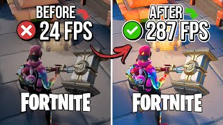 🔧 FORTNITE: HOW TO BOOST FPS, FIX FPS DROPS AND STUTTER 🔥 | FPS Boosting Tips ✔️