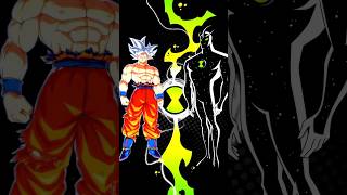 Alienx vs Goku/Goku vs alienx#shorts /#trending  #alienx #goku #albedo  #shorts  #cartoonnetwork