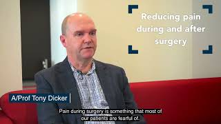 Reducing pain during and after surgery | A/Prof Tony Dicker