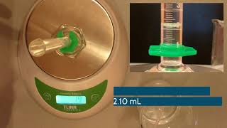 Experimental Determination of Liquid Densities - Mr Pauller