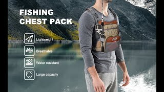 JLDTOP Fly Fishing Chest Pack