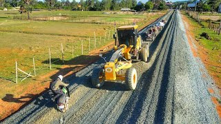 Next Level: Fixing a Gravel Driveway and Spreading Gravel to Make New Roads For People to Use