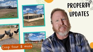 Property Update with Coop Tour and More - Broken & Blessed