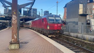 Tog i København H del 1 | Trains at Copenhagen Central part 1