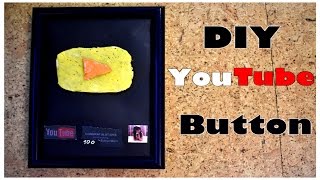 МНЕ ПРИСЛАЛИ КНОПКУ YOUTUBE ПО ОШИБКЕ // YOUTUBE  кнопка на 100 подписчиков DIY