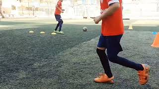 The art of one-touch passing U8-U9 | Smart Football Academy Egypt