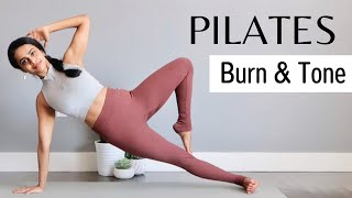 45 min Pilates 🔥 Full Body Burn & Tone | At - Home Fat Loss