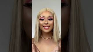 Barbie transformation makeup