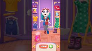 My Talking Angela2 As Harley Quinn #game #viral #shorts