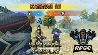 VERA LVL gameplay | FREE FIRE | REAL FRIENDS GAMING COMMUNITY | RFGC |