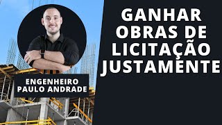 COMO DAR DESCONTO EM OBRAS PUBLICAS DE LICITAÇÃO