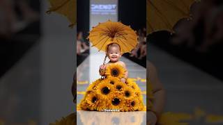 Baby fashion shows 👶🏻👧🏻✨😱🎊 #baby #ai#runway #subscribe #fashionevent#youtubeshorts