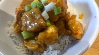 Sticky Orange Chicken