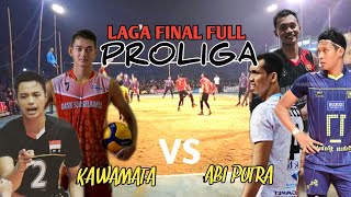 laga adu gengsi raksasa'Lampung KAWAMATA METRO VS ABI PUTRA SUKADANA