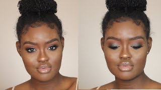 Weight Loss Struggles | CHATTY EASY GUNMETAL SMOKEY EYE Tutorial | Shanny Stephens