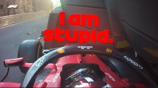 Leclerc Real Race VS Playing Video Games | Crashes At Same Circuit & The Same Turn