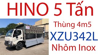 Xe Tải Hino 5 Tấn XZU342L Thùng Mui Bạt Về Với A Điền Trà Vinh