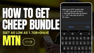 How to get cheap MTN data bundle in Ghana