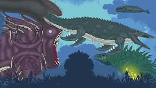 Mosasaurus VS Biozilla VS El Gran Maja VS Octobloop