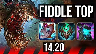 FIDDLESTICKS vs SETT (TOP) | 800+ games | EUW Diamond | 14.20