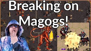 Breaking on Magogs! No Slow! || Heroes 3 Inferno Gameplay || Jebus Cross || Alex_The_Magician