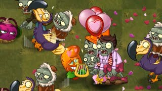 Valenbrainz 2/6/2023 | Plants vs Zombies 2 Penny's Pursuit Far Future Level 4 (Difficulty 1)